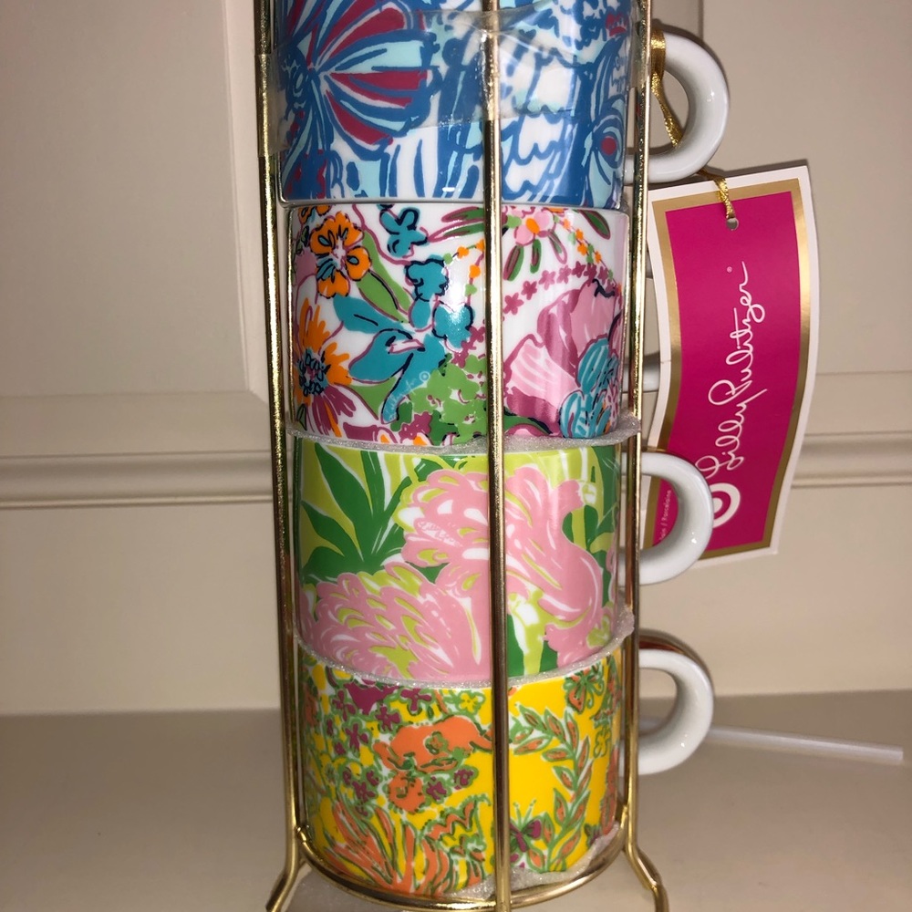 Lilly Pulitzer For Target Stacking Mugs